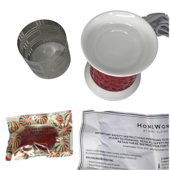 Harry Slatkin HomeWorx Illuminated Fragrance Warmer with 2 Sleeves & Gelables - Picture 6 of 13